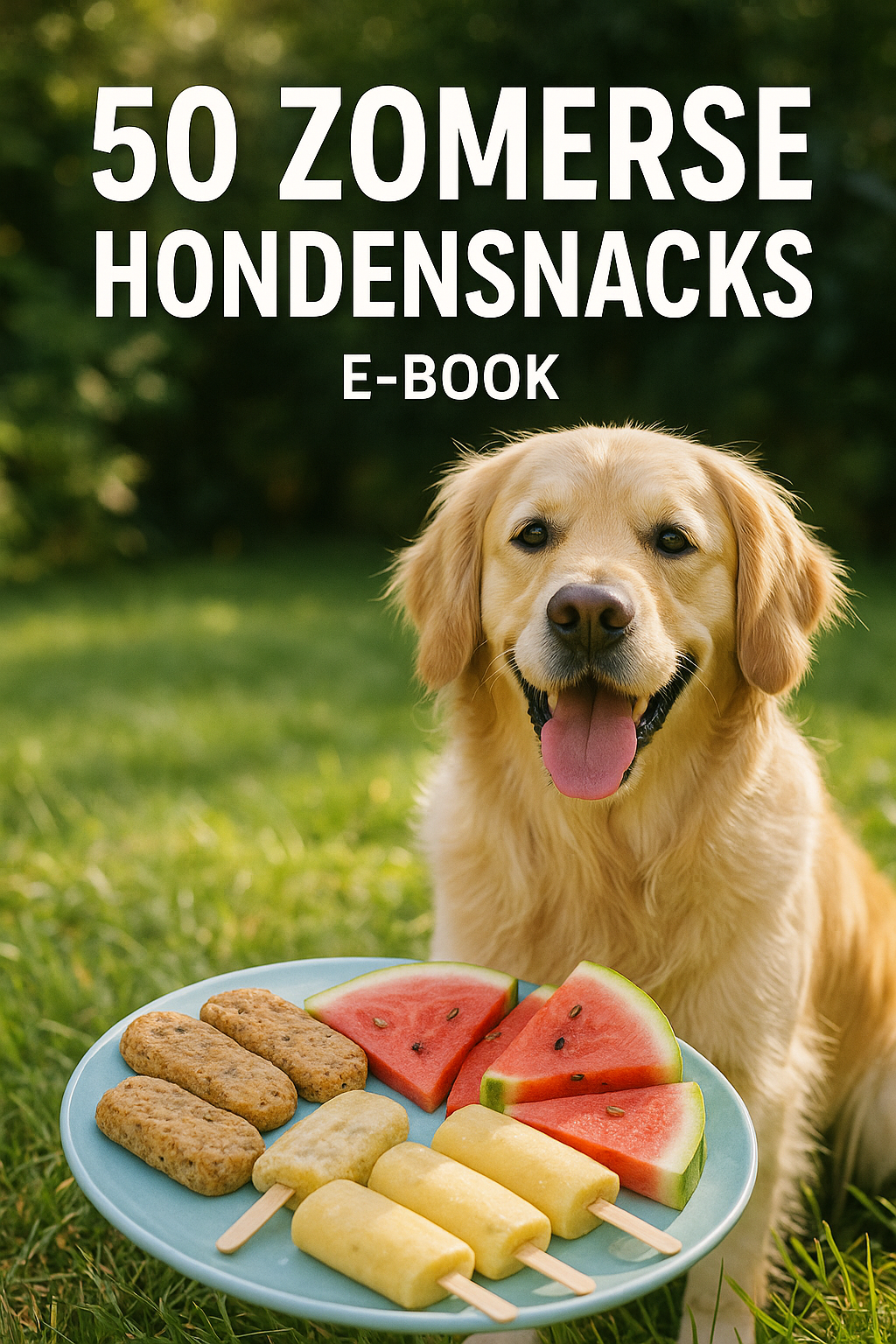 50 recettes de friandises pour chiens en été !! maintenant 3 + 2 gratuites !!