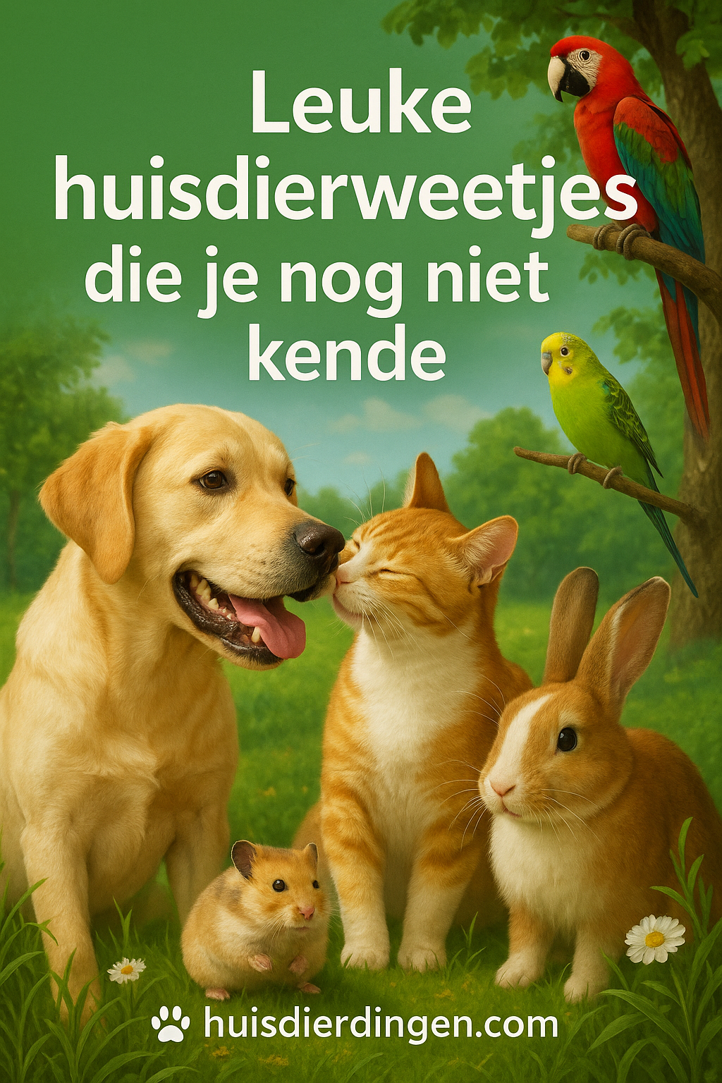 Leuke huisdierweetjes die je nog niet kende !!nu 3+2 gratis!!