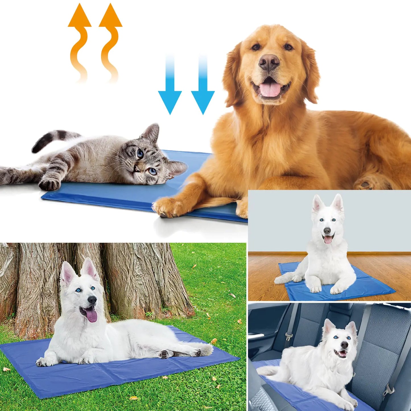 Honden en kattenkoelmat voor in de zomer