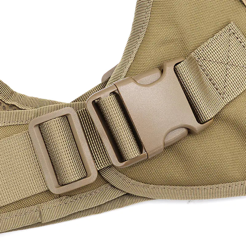 Gilet harnais de poitrine Tactics K9.