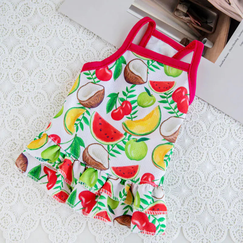 Zomer Fruit HondenKleding voor Comfortabel Dragen