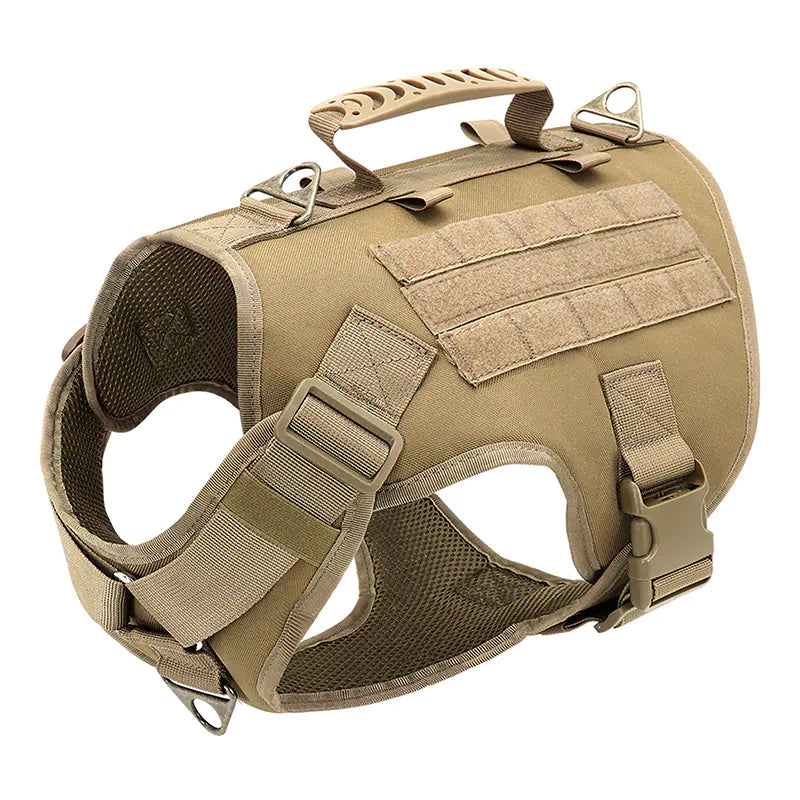 Gilet harnais de poitrine Tactics K9.