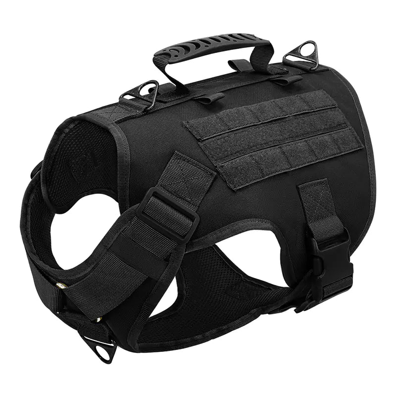 Gilet harnais de poitrine Tactics K9.