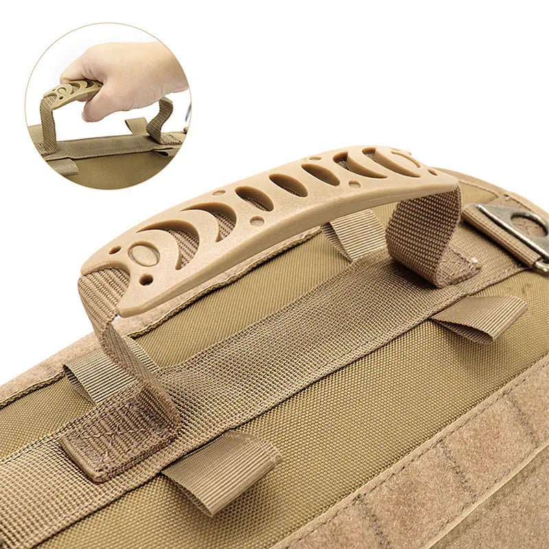 Gilet harnais de poitrine Tactics K9.