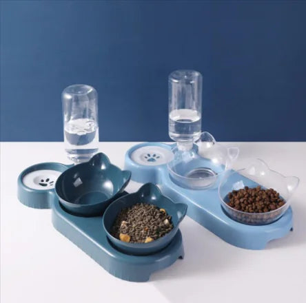 Anti-Tumble Cat Litter Food Bowl