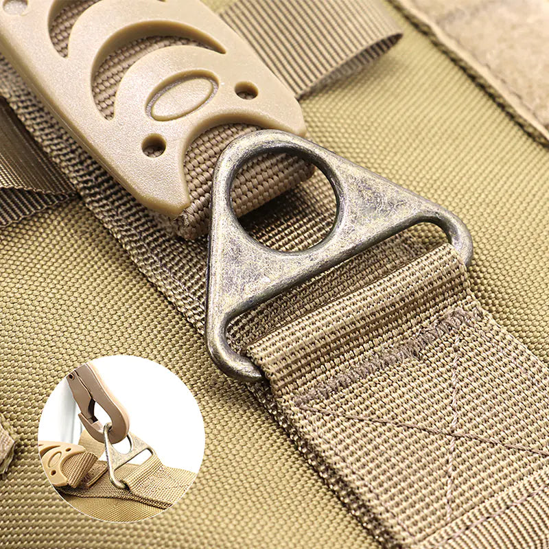 Gilet harnais de poitrine Tactics K9.