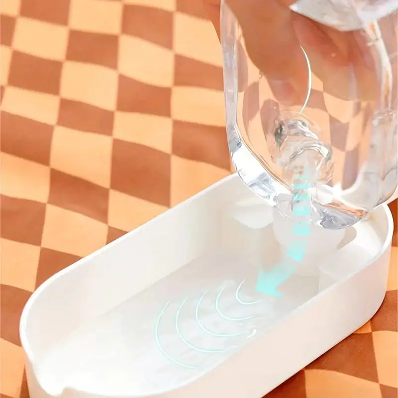 Bouteille d'eau portable en forme de glace
