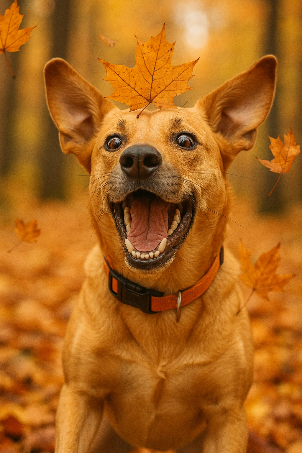 Uw hond in de herfst