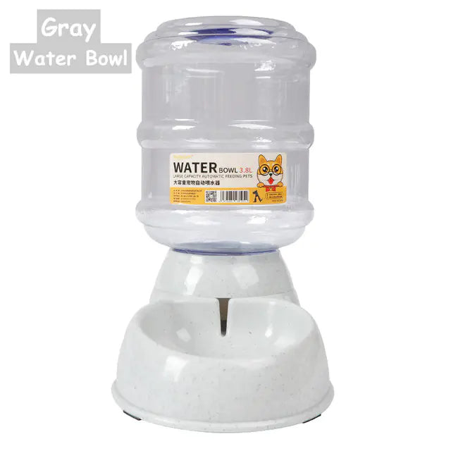 3.8L Food Bowl &amp; Water Dispenser