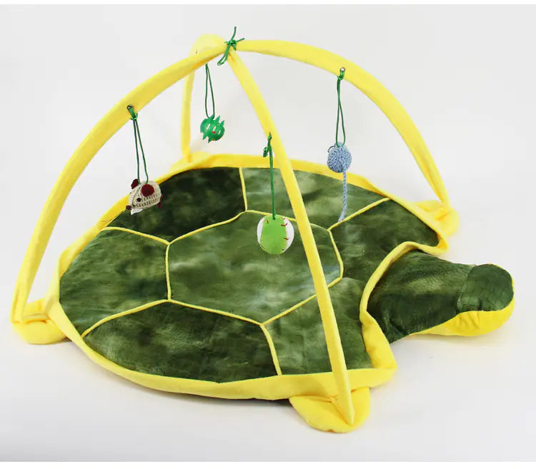 Cat play bed and exercise tent for interactive fun