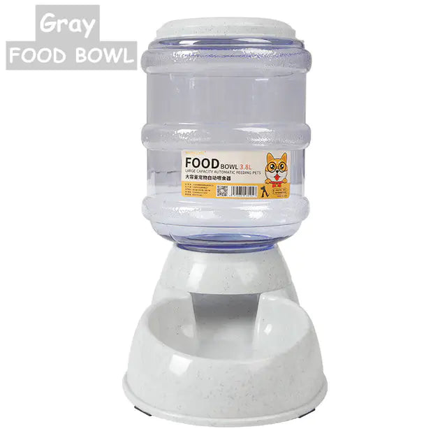 3.8L Food Bowl &amp; Water Dispenser