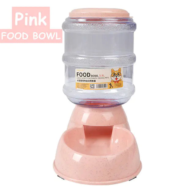 3.8L Food Bowl &amp; Water Dispenser