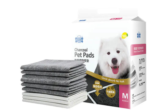 Verdikte Bamboe Houtskool Absorberende Onderlegger voor Honden Urine