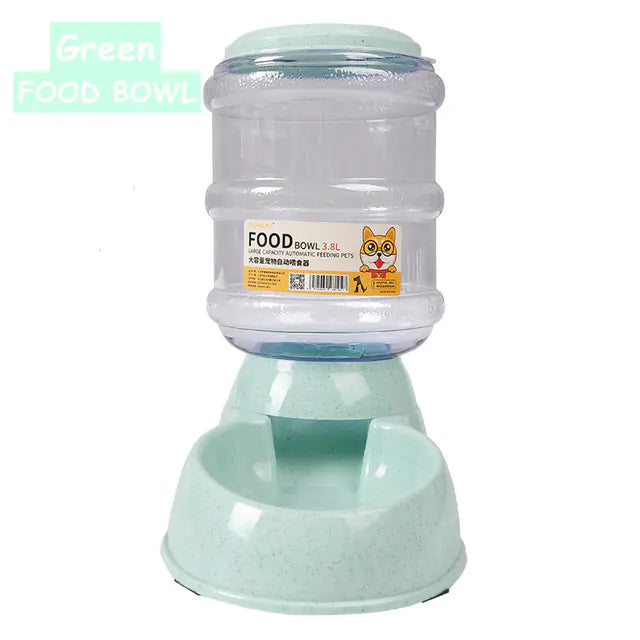 3.8L Food Bowl &amp; Water Dispenser