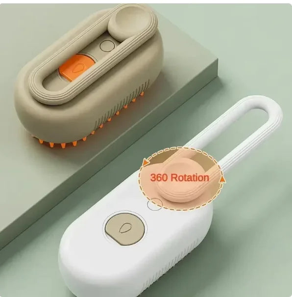🐾 Pet Brush – 3-in-1 Steam Grooming Borstel voor Honden & Katten