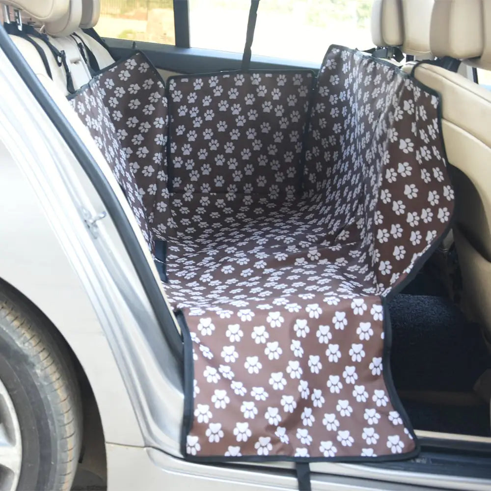 Waterproof Thickened Dog Cushion for Back of Car Now with Free Portable Water Bottle