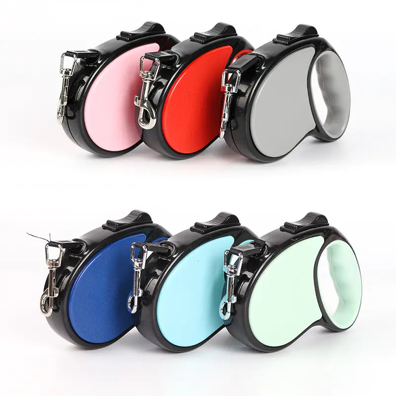 Automatic retractable dog leash