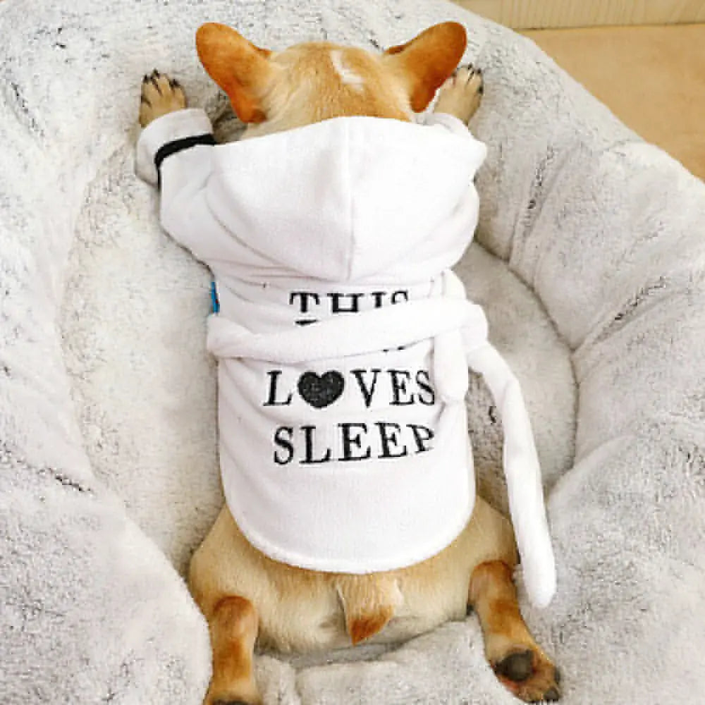 Hondenpyjama   met capuchon