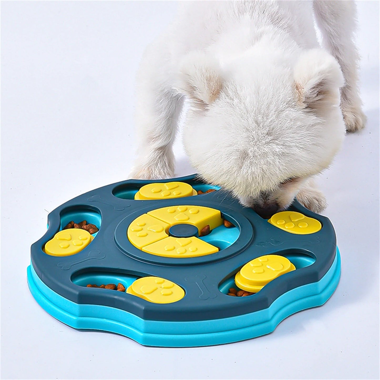 Interactive dog litter box for pets