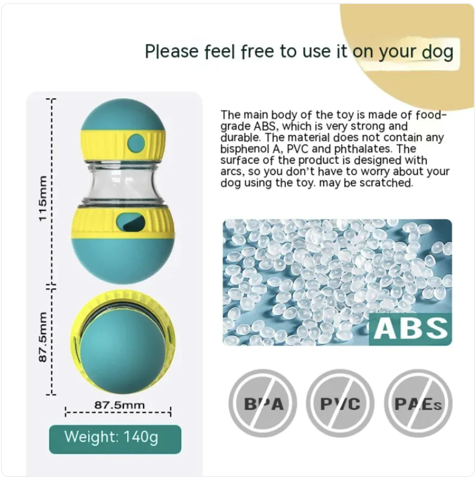 Interactive puzzle dog toy