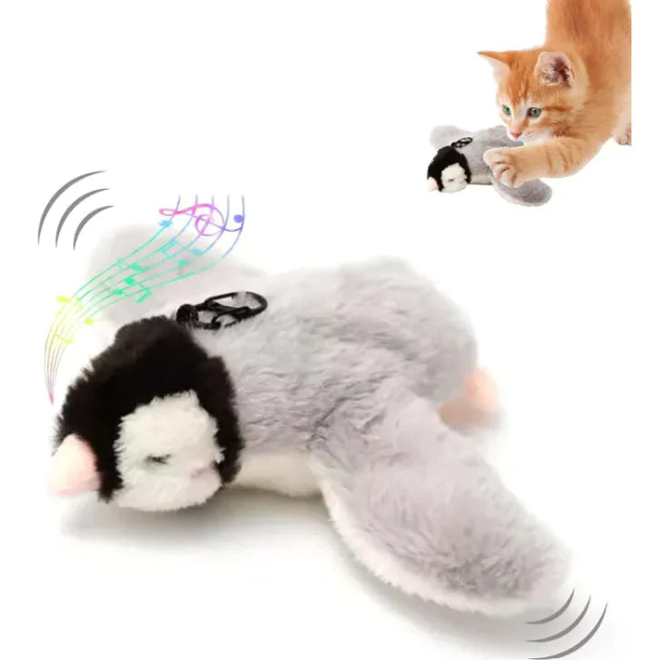 cat toy Interactive chirping bird